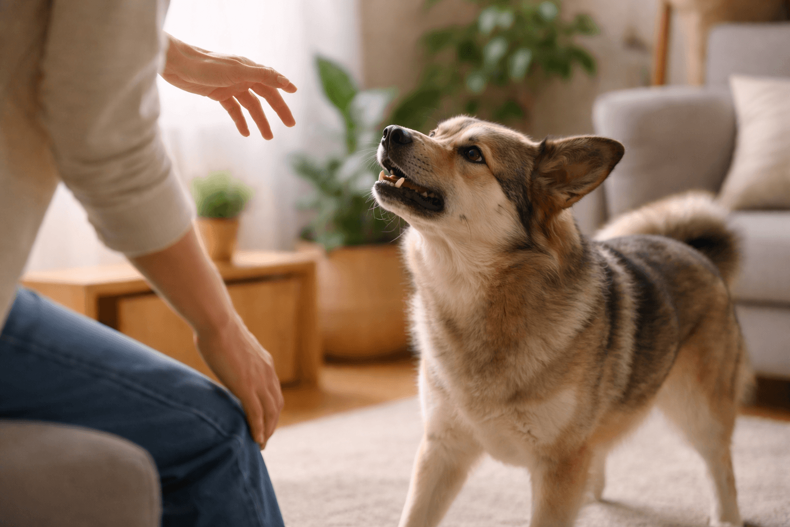 犬が唸る｜警戒と攻撃の違い