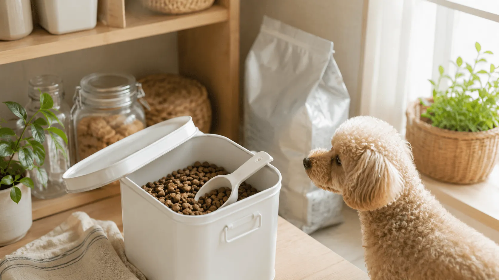 犬のフードを夏にどう保管する？湿気・酸化・食べ残しの注意点